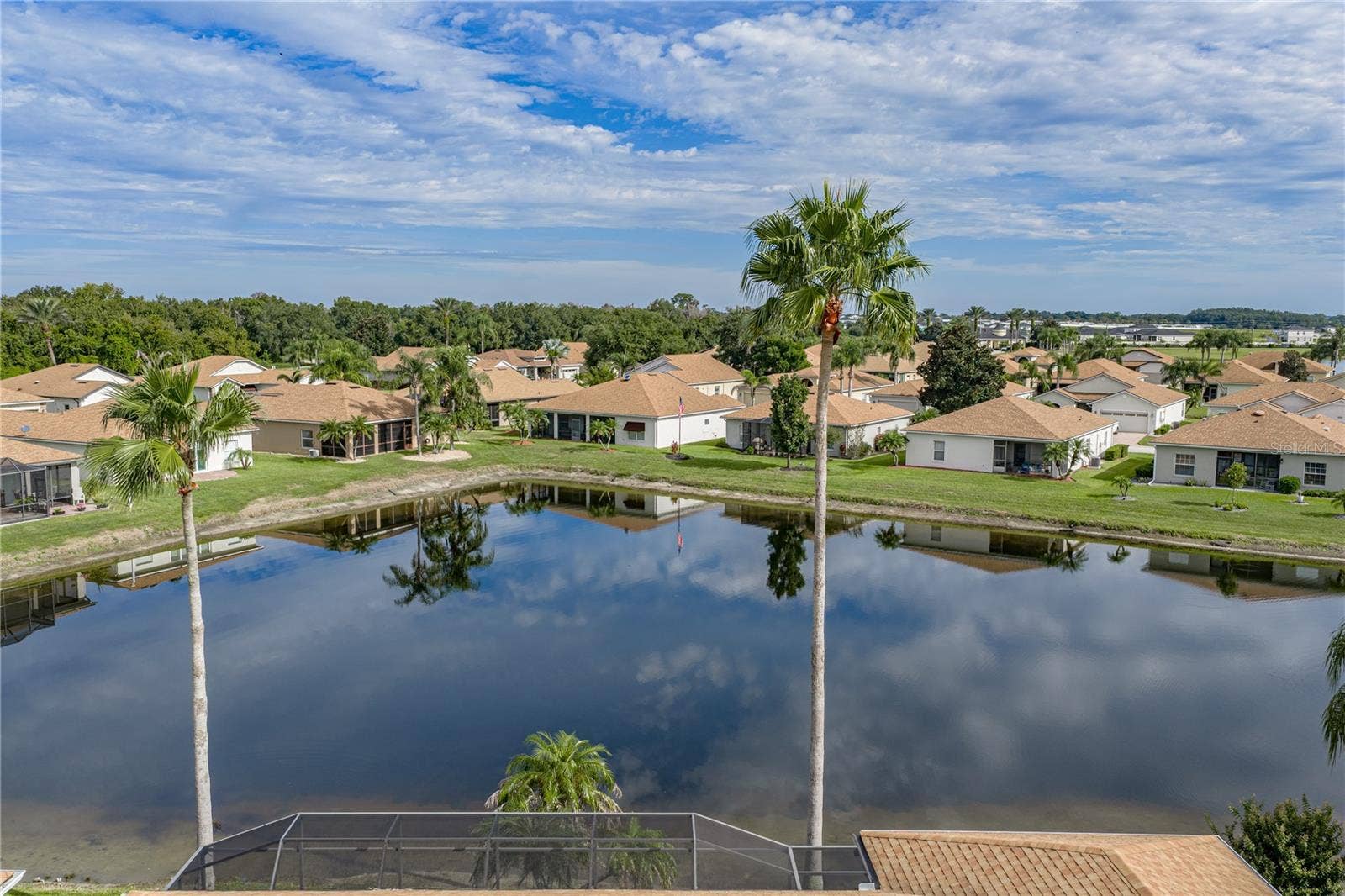 4232 DORNOCH DRIVE, Lake Wales, FL 33859 The pond behind this home.