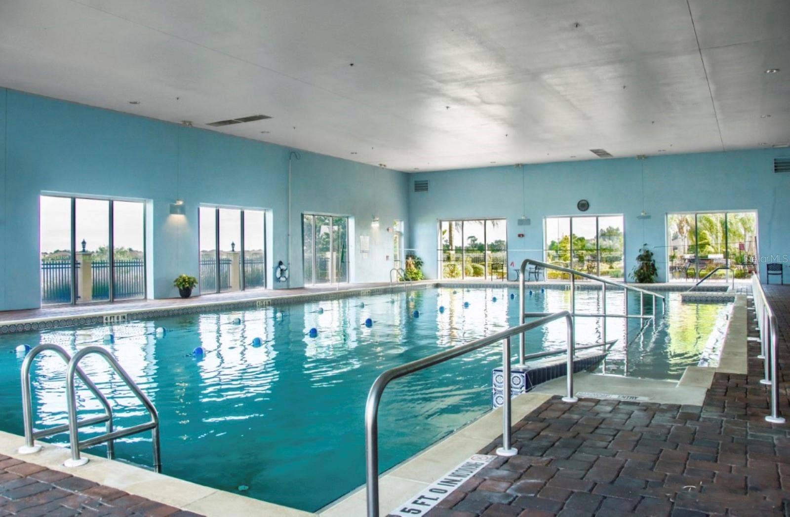 4232 DORNOCH DRIVE, Lake Wales, FL 33859 The Health and Fitness Center indoor pool is regulation length and has a ramp for easy access.