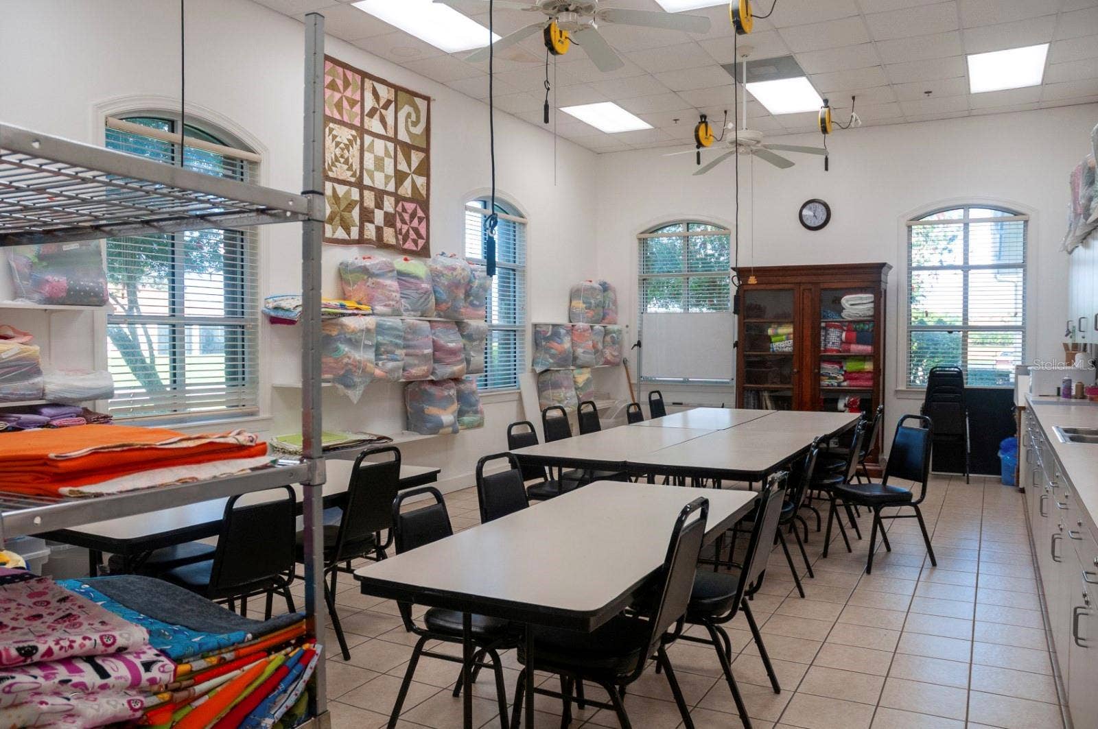 4232 DORNOCH DRIVE, Lake Wales, FL 33859 The main clubhouse craft room is home to a wide range of crafting and sewing groups.