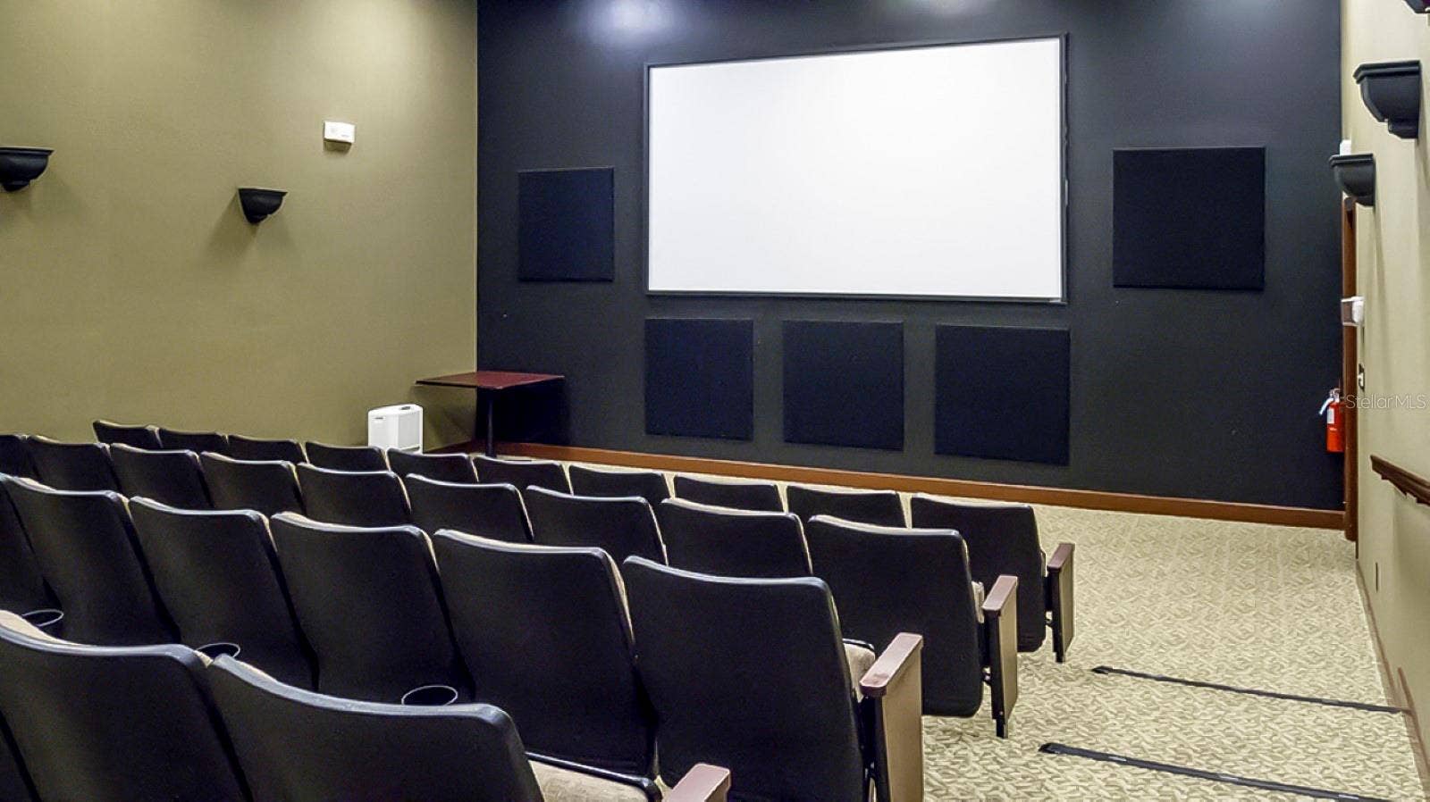 4232 DORNOCH DRIVE, Lake Wales, FL 33859 The main clubhouse movie theater has stadium seating and surround sound. Movies are free for residents.