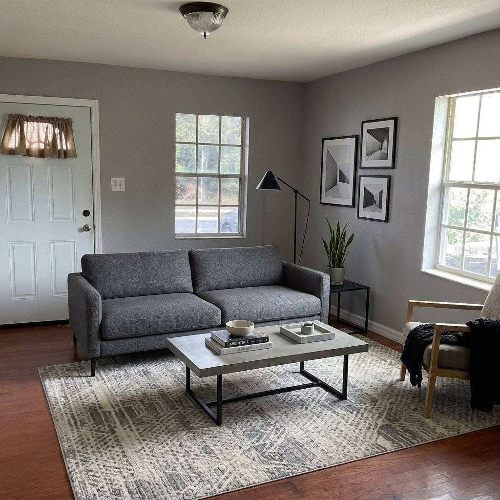 AI generate living room