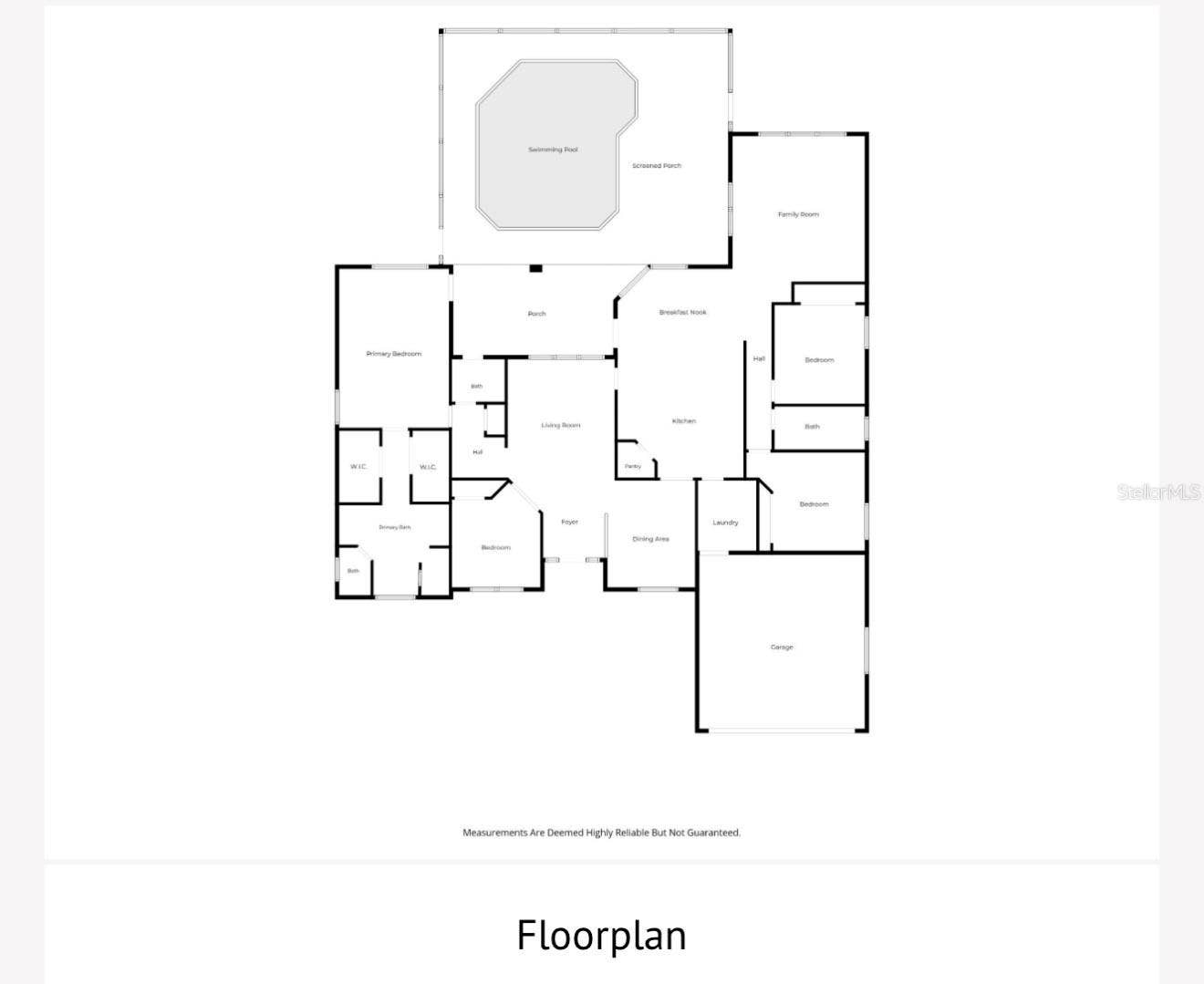 7380 BENT GRASS DRIVE, Winter Haven, FL 33884 Floor Plan