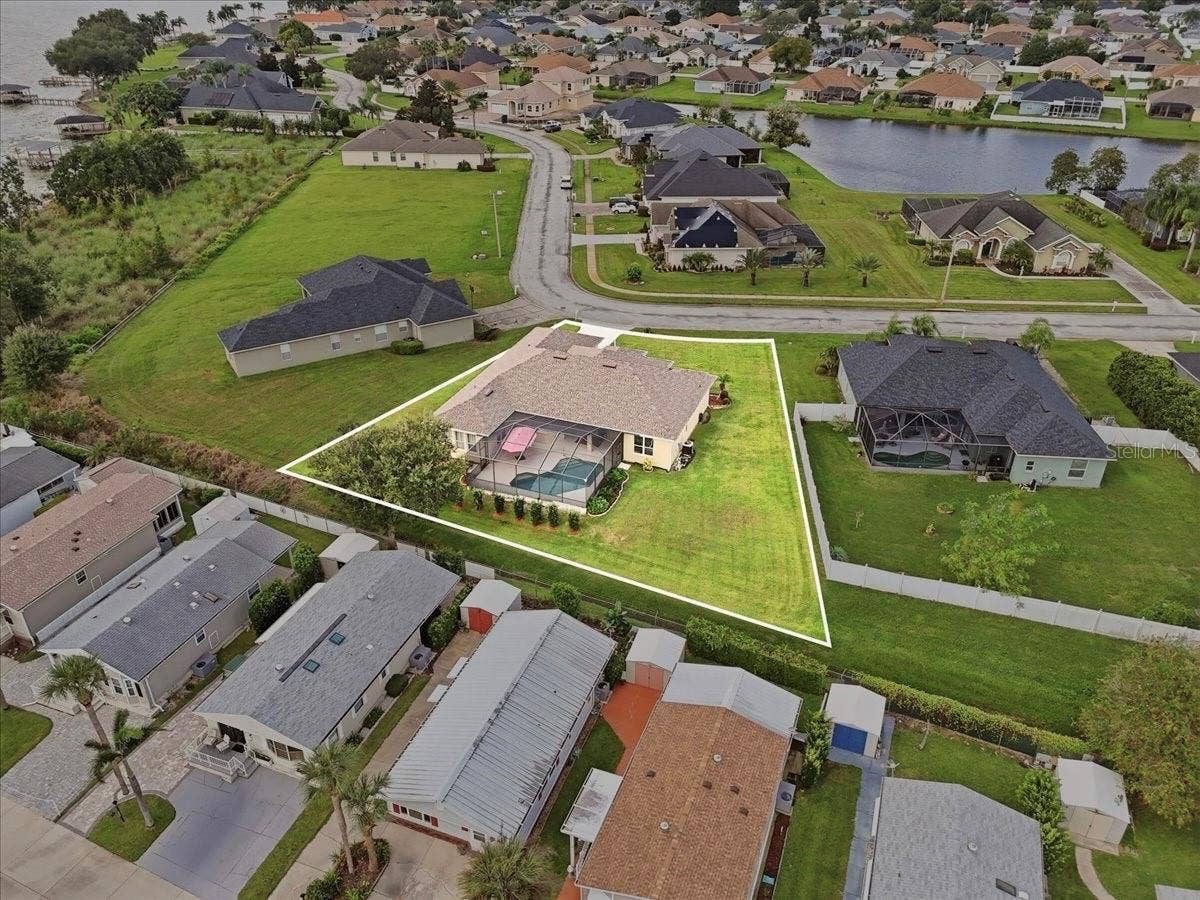 7380 BENT GRASS DRIVE, Winter Haven, FL 33884 Aerial Back Line