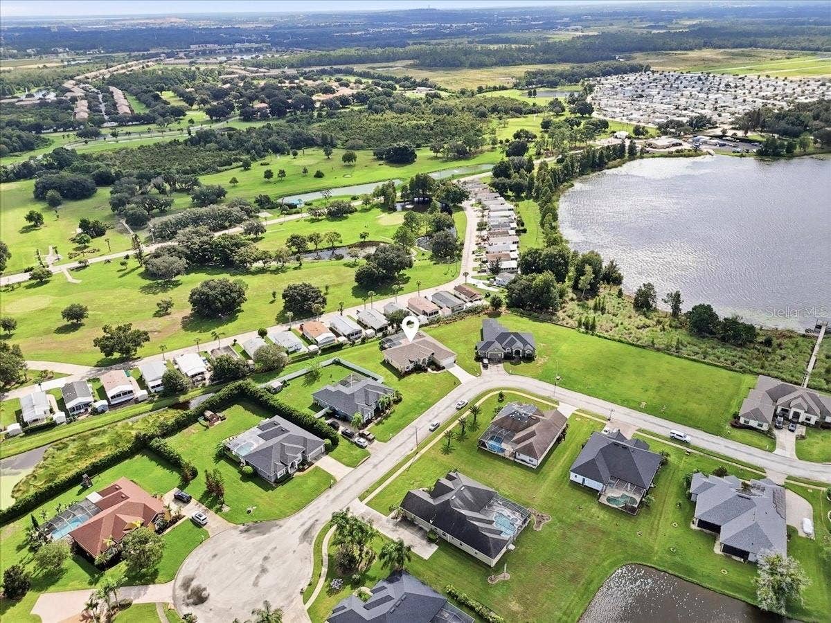 7380 BENT GRASS DRIVE, Winter Haven, FL 33884 Aerial View Pin