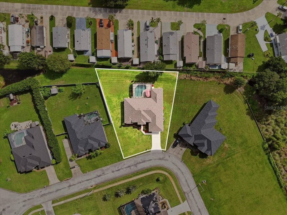 7380 BENT GRASS DRIVE, Winter Haven, FL 33884 Aerial Top Line