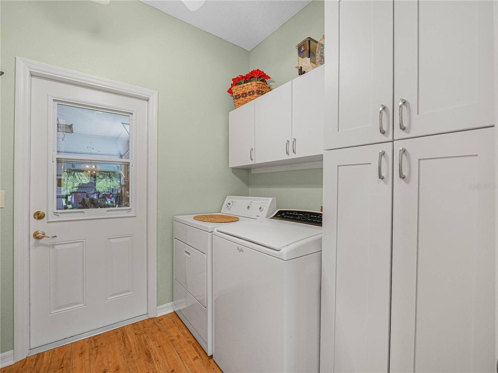 Laundry Room with Storage