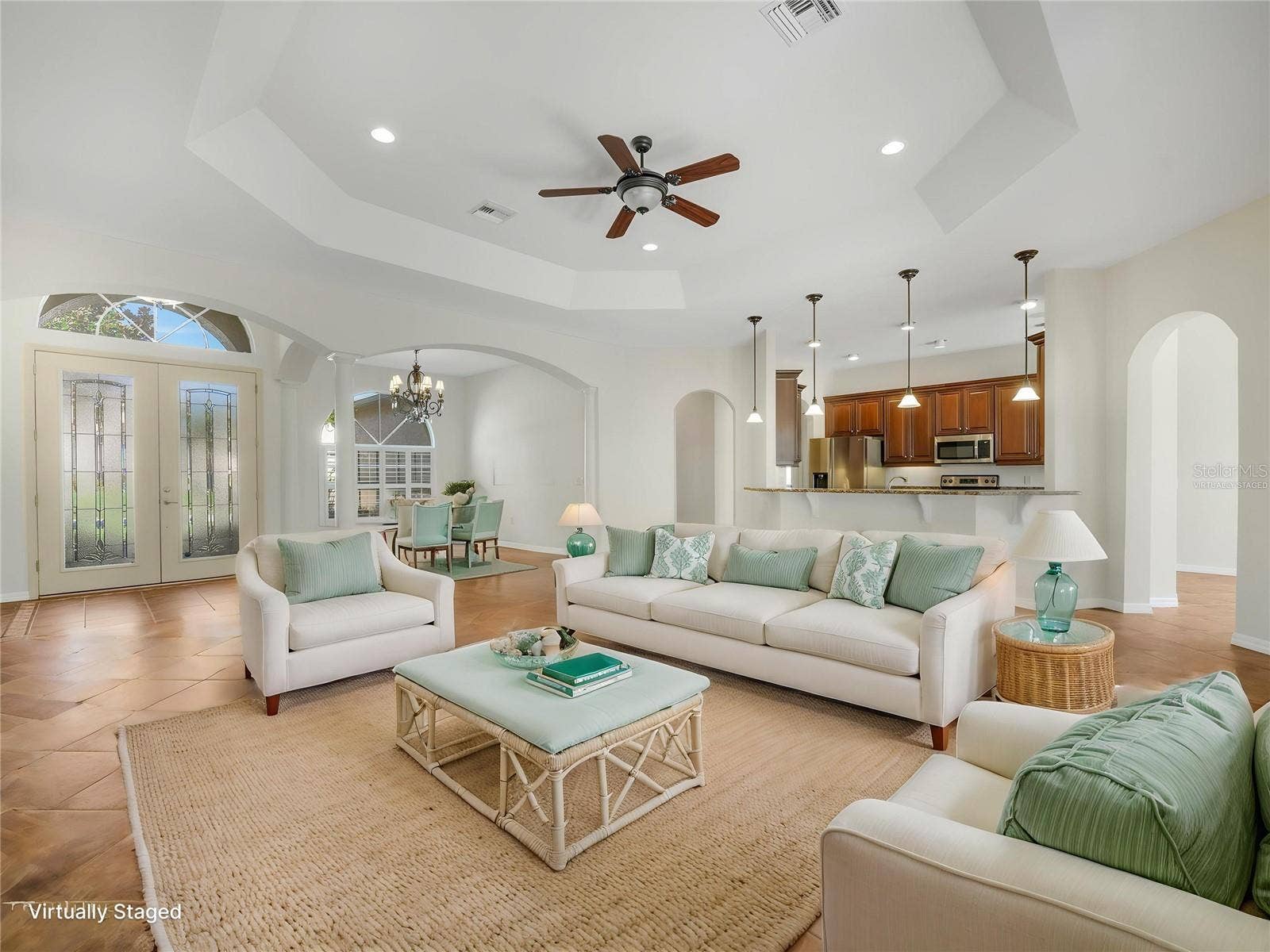4497 STRATHMORE DRIVE, Lake Wales, FL 33859 Living Area- Virtually Staged