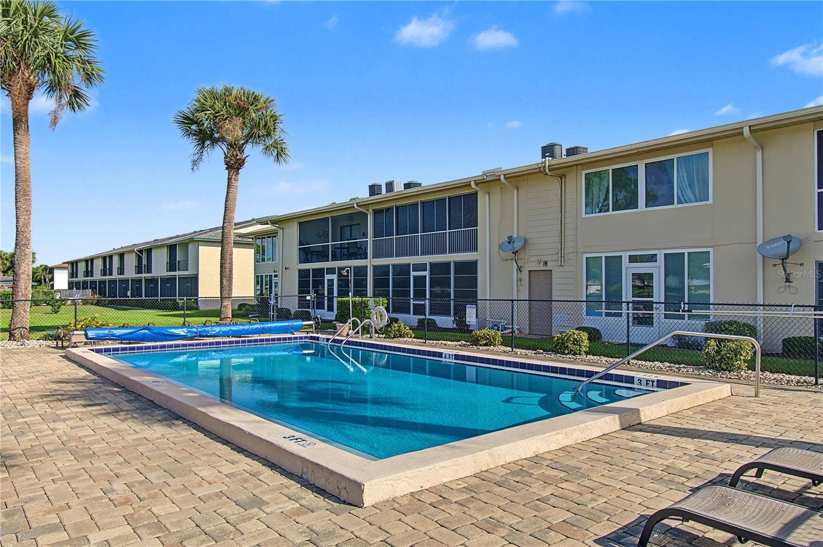 private pool at condo