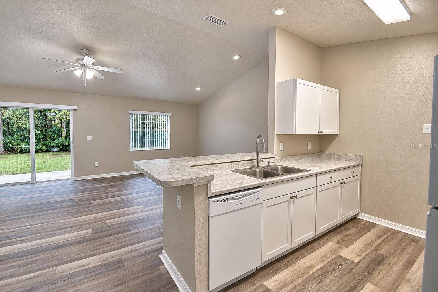 3779 RED OAK COURT, Lake Wales, FL 33898 Kitchen and living room