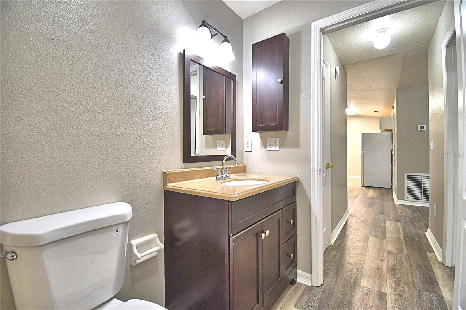 3779 RED OAK COURT, Lake Wales, FL 33898 Hall Bathroom looking from tub/shower towards the doorway