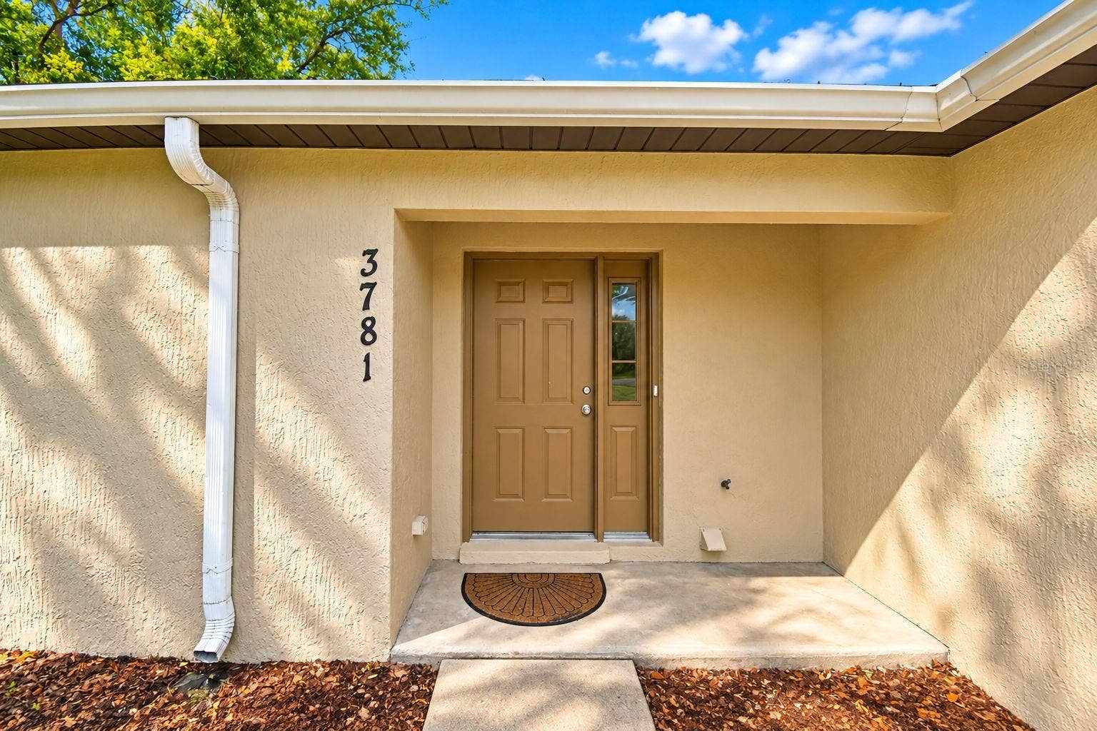 3779 RED OAK COURT, Lake Wales, FL 33898 Front entry door to unit 3781.