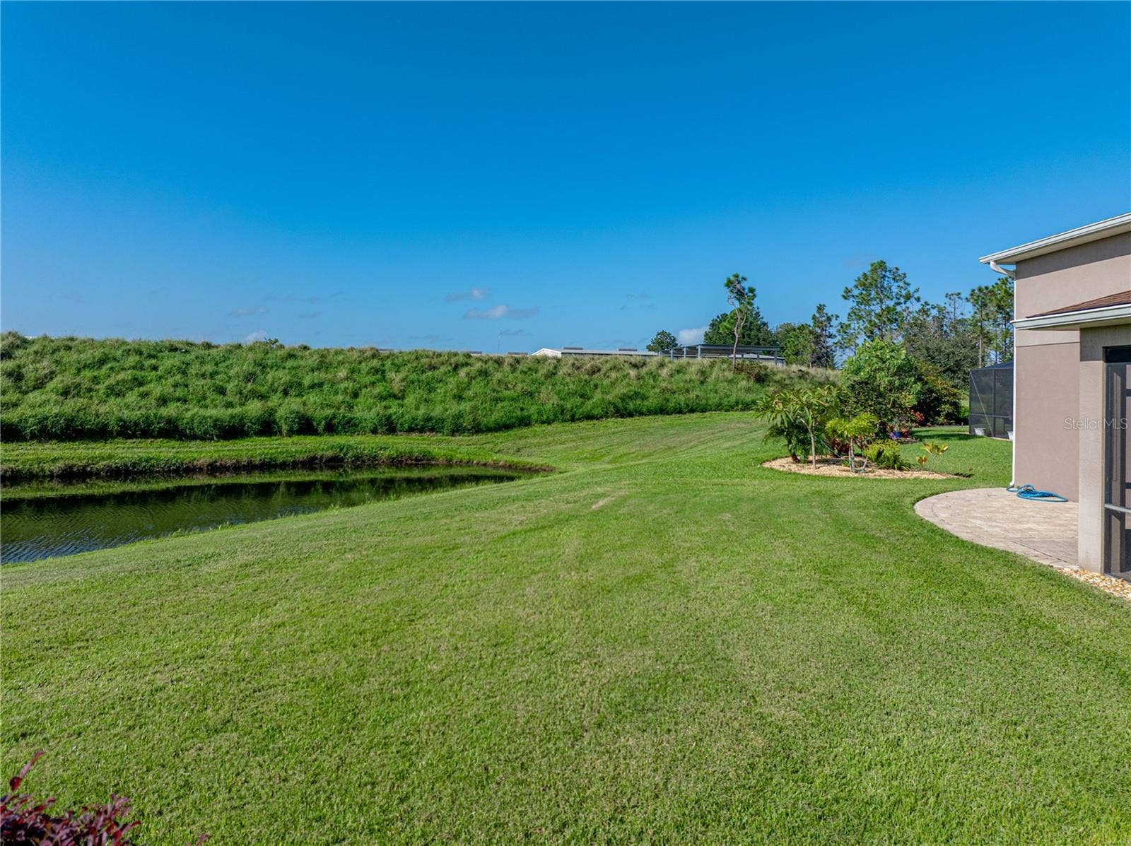 Back of property view