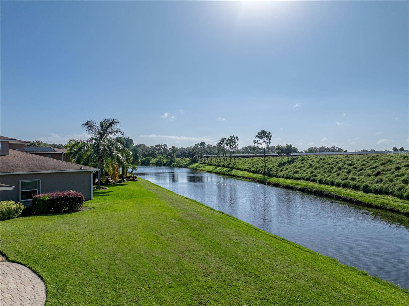 Back of property view