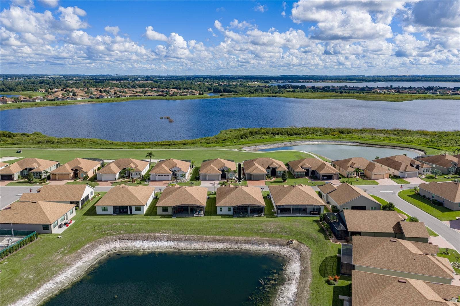 6125 PEBBLE BEACH BOULEVARD, Winter Haven, FL 33884 Neighborhood drone view