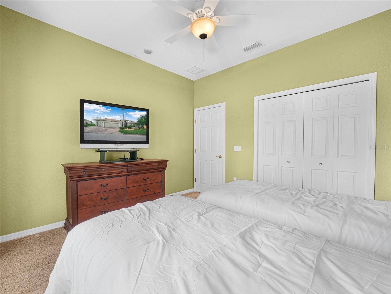 5385 HOGAN LANE, Winter Haven, FL 33884 Bedroom 2 with Built in Closet