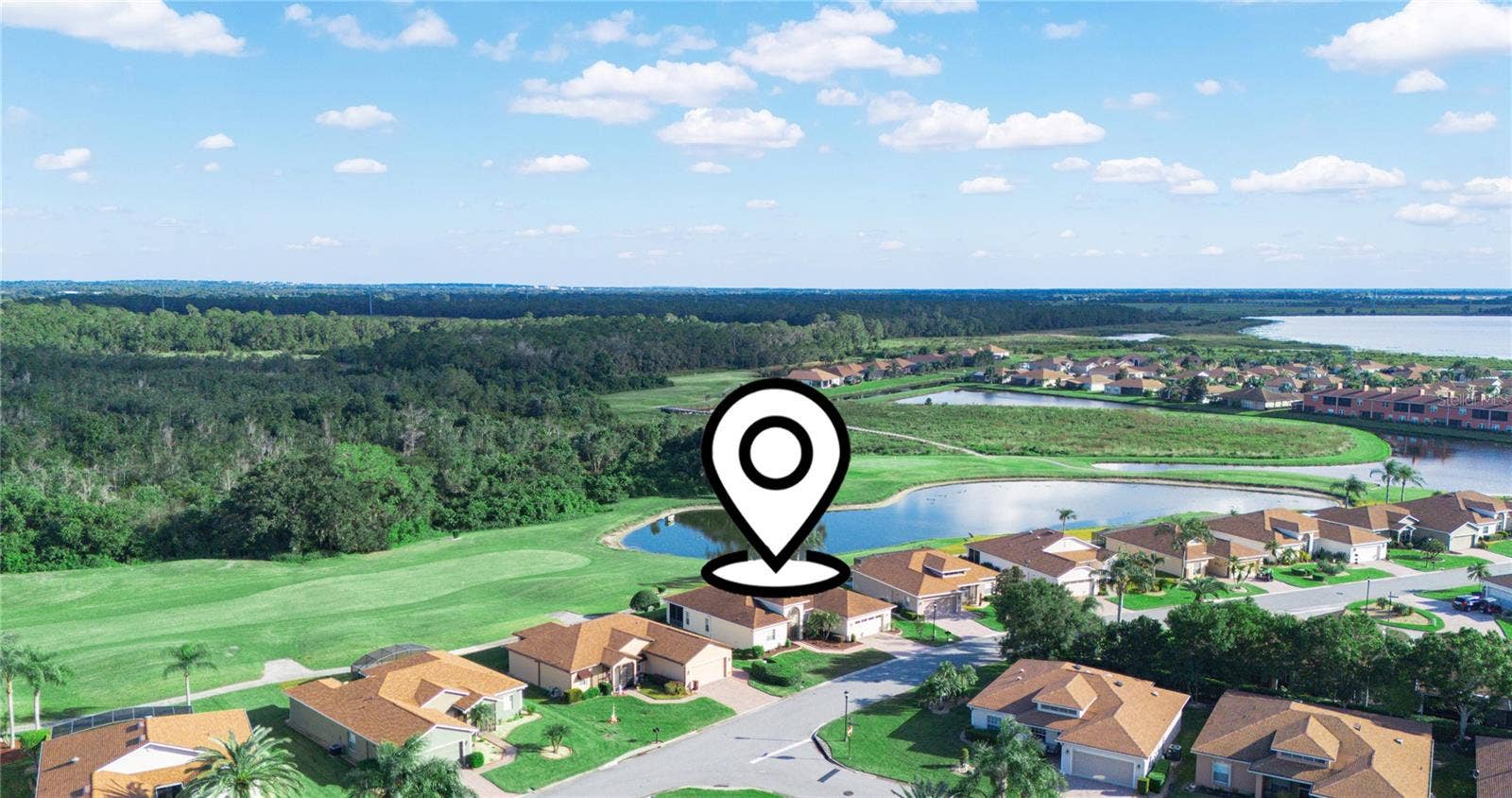 4299 ASHTON CLUB DRIVE, Lake Wales, FL 33859 Hole #9 and Hole #10 of the Lake Ashton East Golf Course