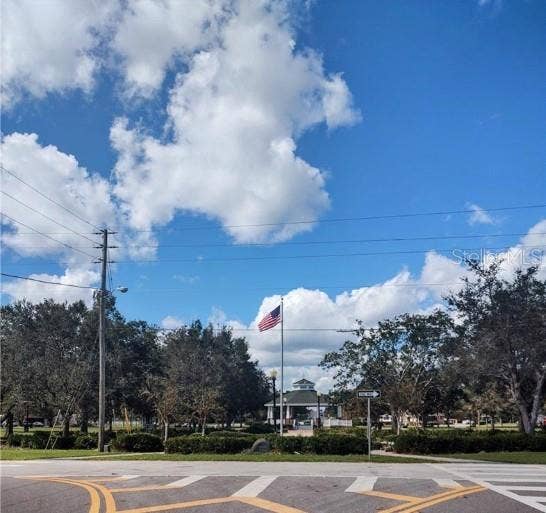 Walk or enjoy the shade on the town's circle park.