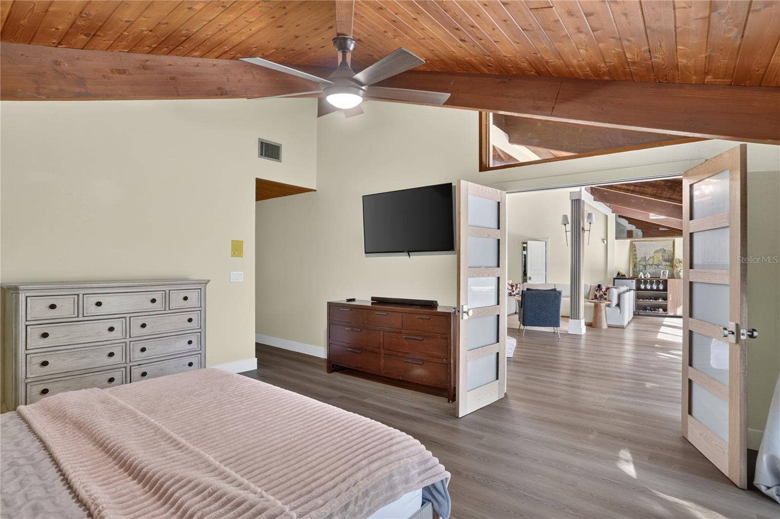 2313 INDIAN MOUND TRAIL, Kissimmee, FL 34746 Master bedroom with French Doors