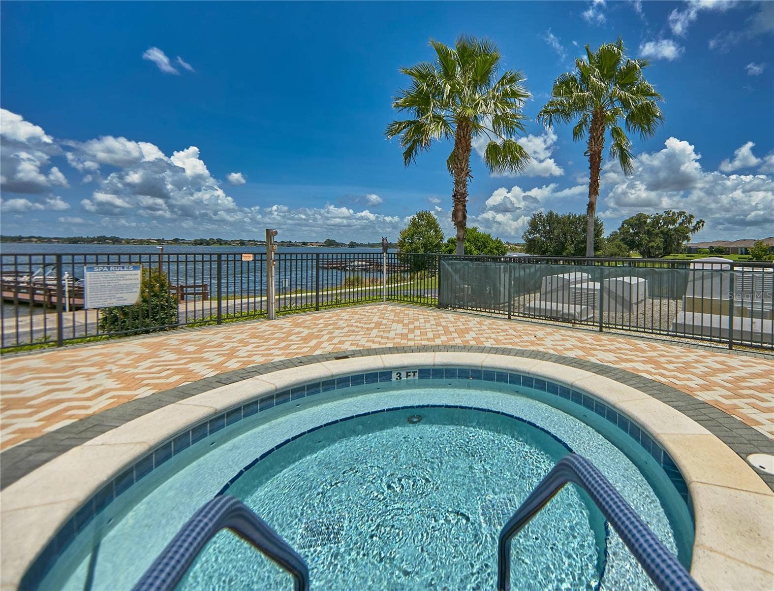 3437 GRENVILLE DRIVE, Winter Haven, FL 33884 Views of Lake Ruby from the Community Spa