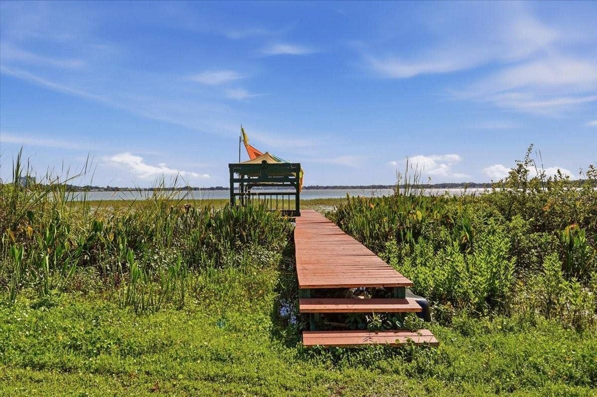 1501 N LAKE HOWARD DRIVE, Winter Haven, FL 33881 Dock has newer decking