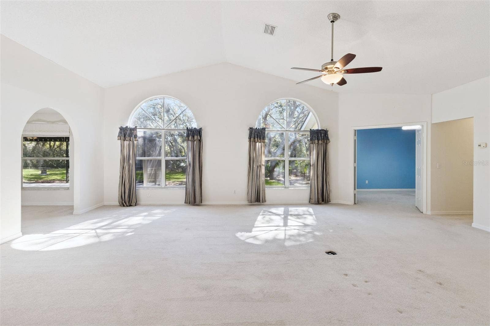 Large Arched Windows