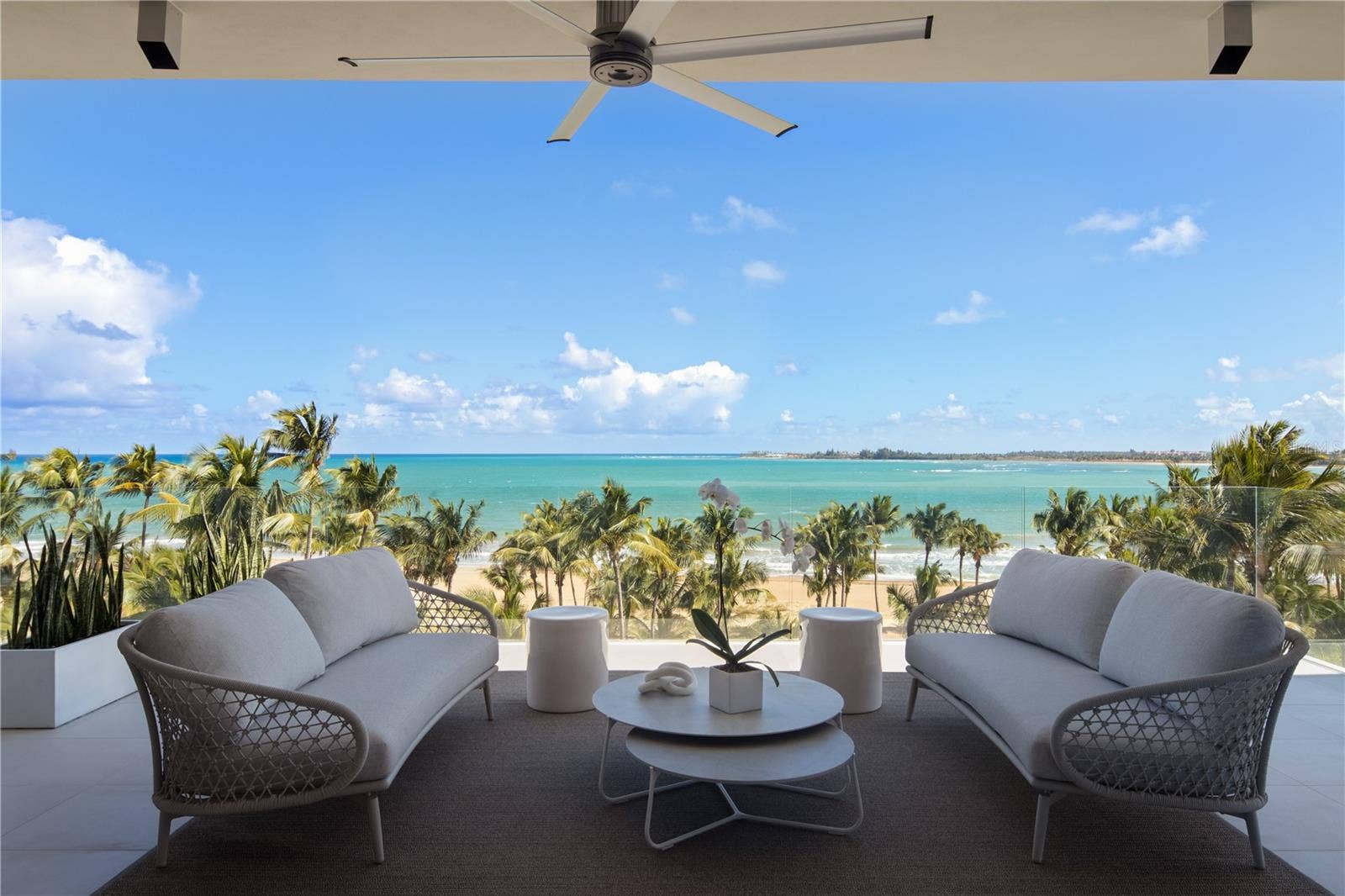Ocean Drive PH FOUR SEASONS PRIVATE RESIDENCES, #4501, Rio Grande, PR 00745 Fifth Floor Beachfront Outdoor Terrace