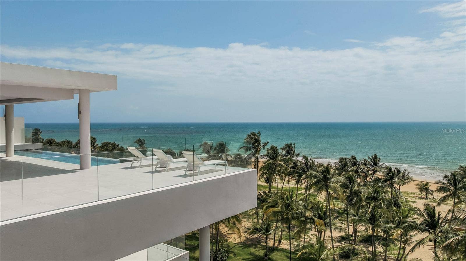 Ocean Drive PH FOUR SEASONS PRIVATE RESIDENCES, #4501, Rio Grande, PR 00745 Ocean Front View from Rooftop Terrace