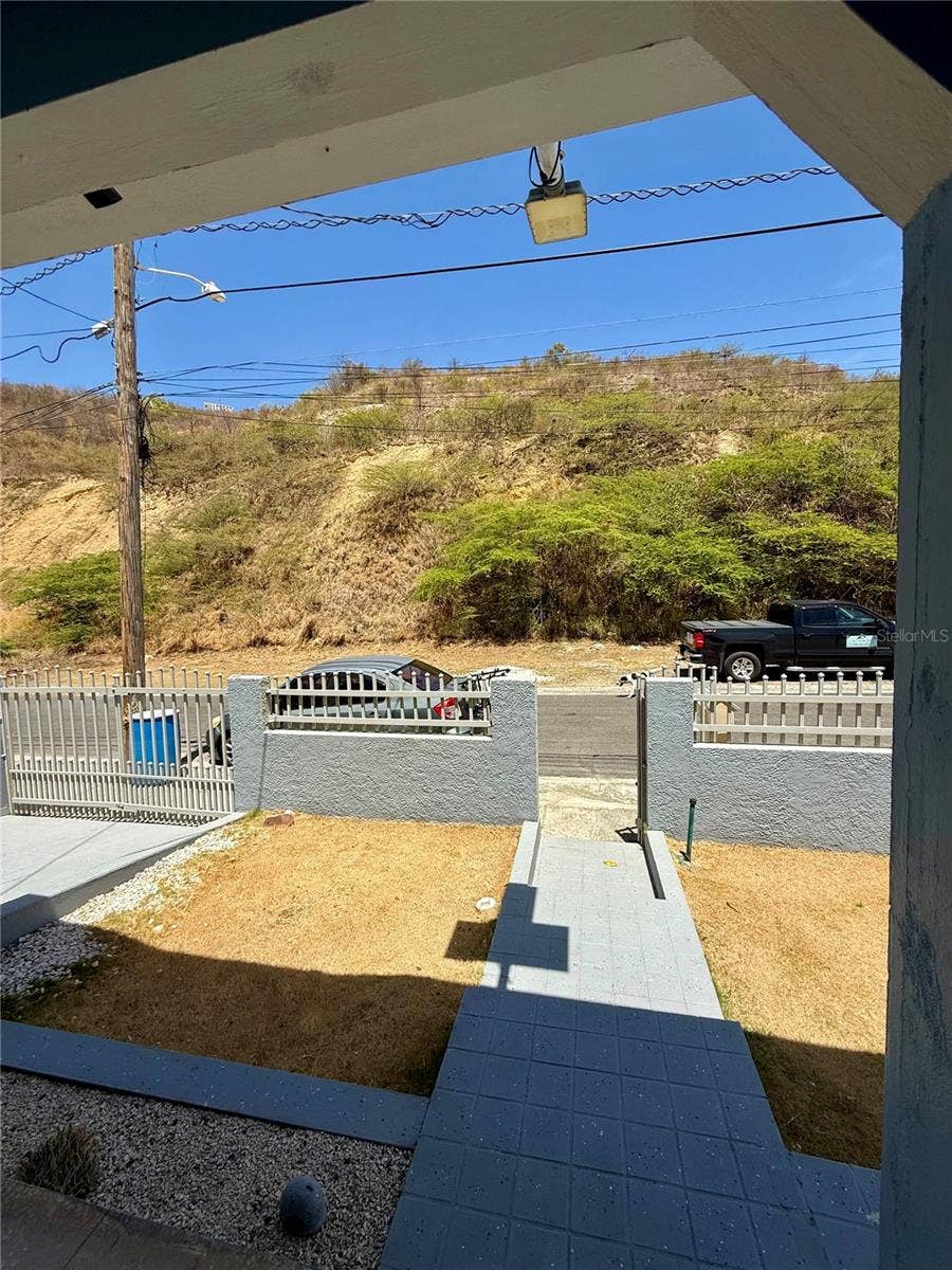 Front mountain view