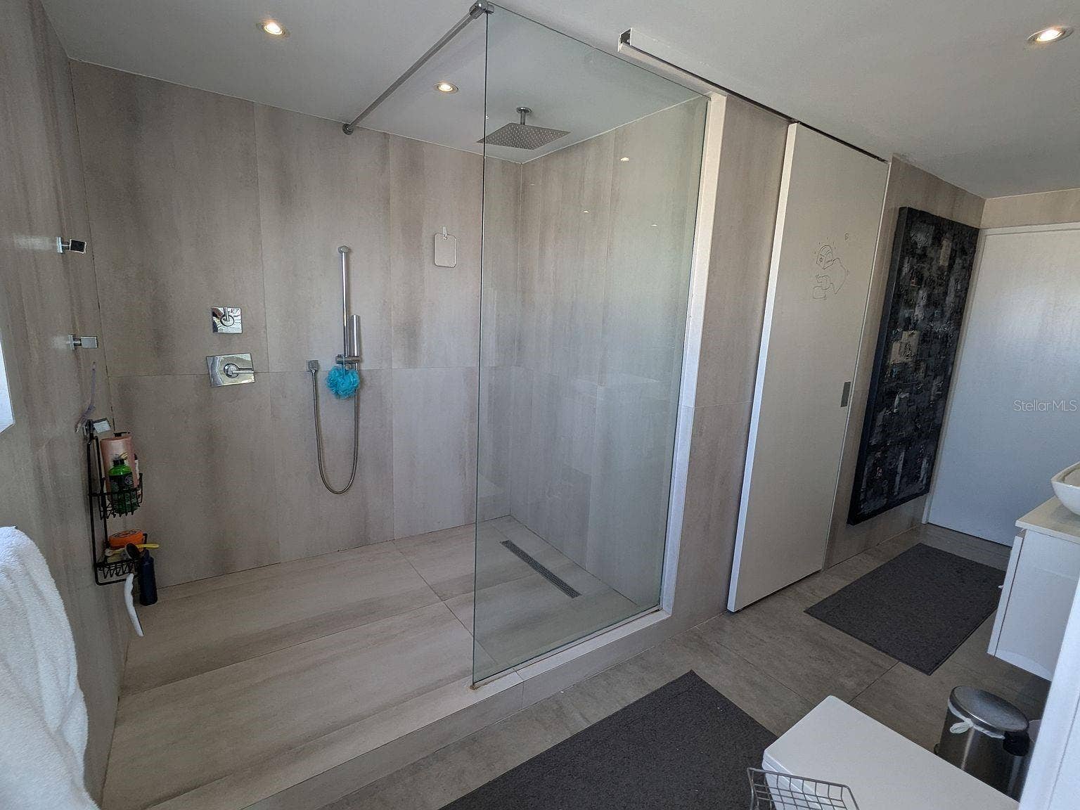 305 CALLE VILLAMIL, #PH 2001, San Juan, PR 00907 Primary bath walk-in glass shower