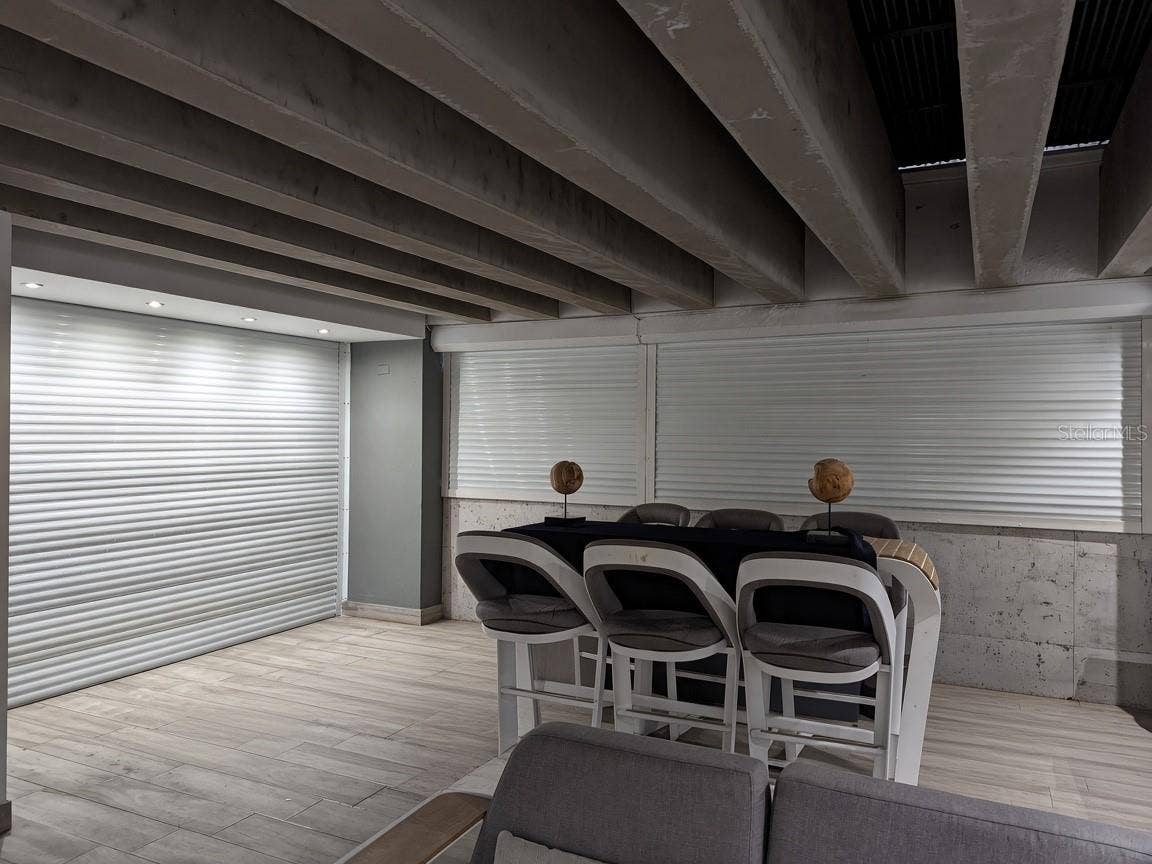305 CALLE VILLAMIL, #PH 2001, San Juan, PR 00907 Covered terrace full storm shutters enclose the terrace