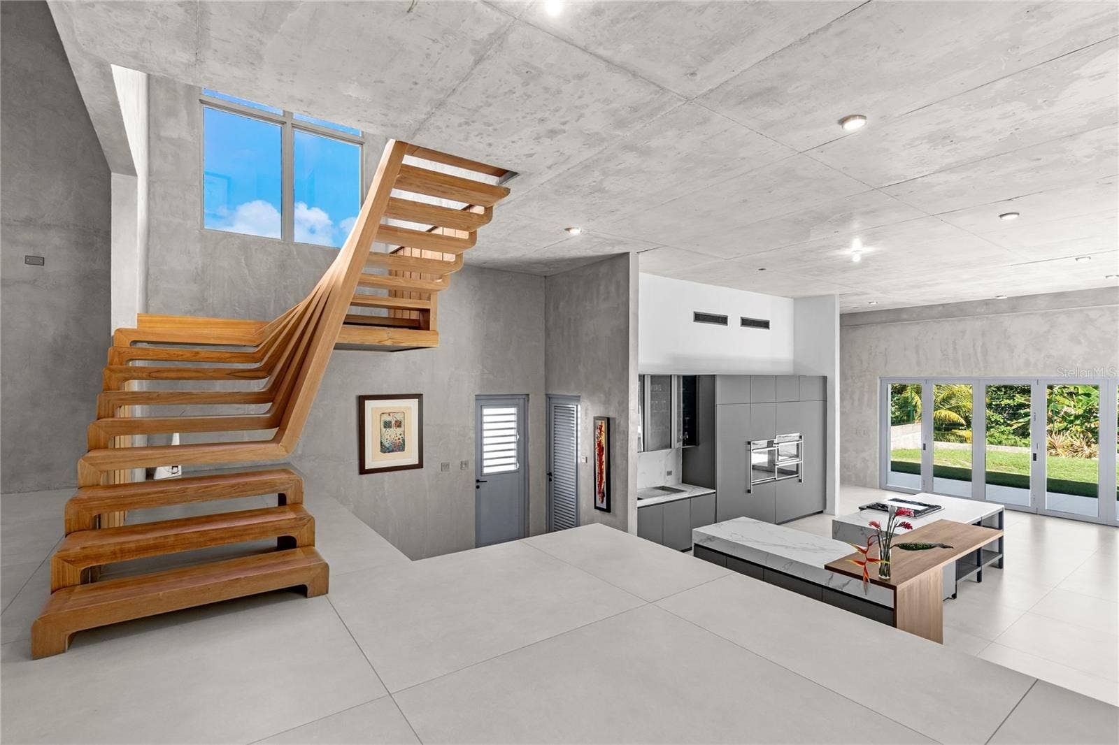 13 HOON SHELL ROAD | SURFSIDE, Humacao, PR 00791 Architectural Staircase - Actual Photograph