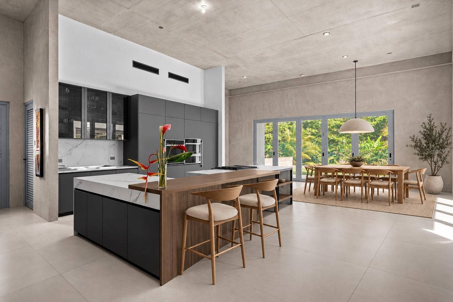 13 HOON SHELL ROAD | SURFSIDE, Humacao, PR 00791 Kitchen & Dining Room - Conceptual Rendering