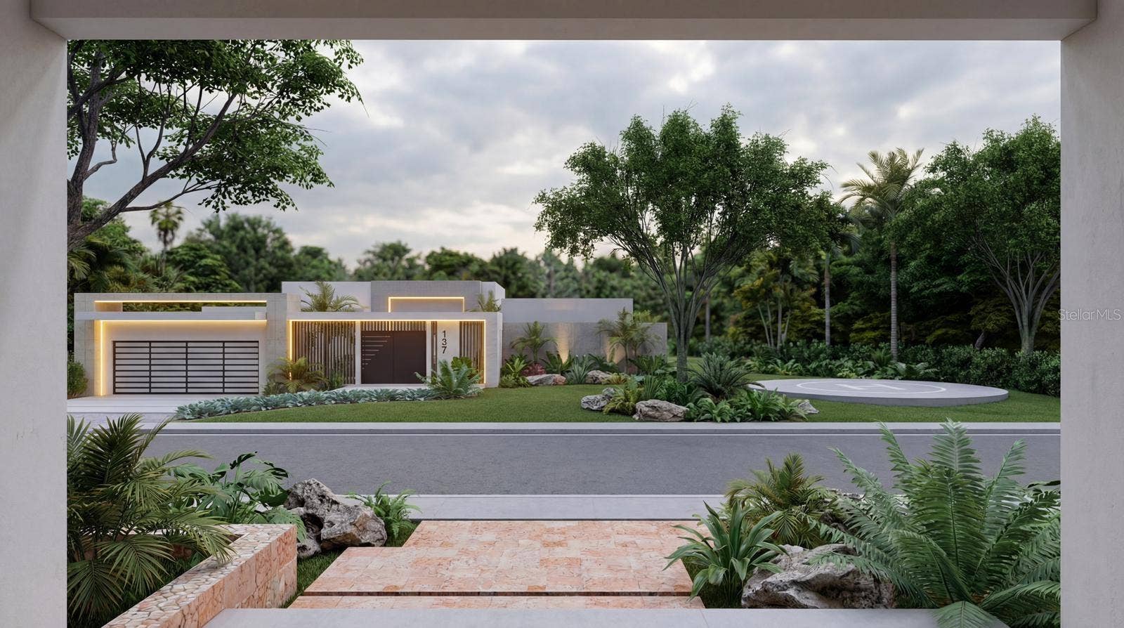 137 CALLE VIOLETA, San Juan, PR 00927 Artist Rendering-Proposed Design Only (not current condition)