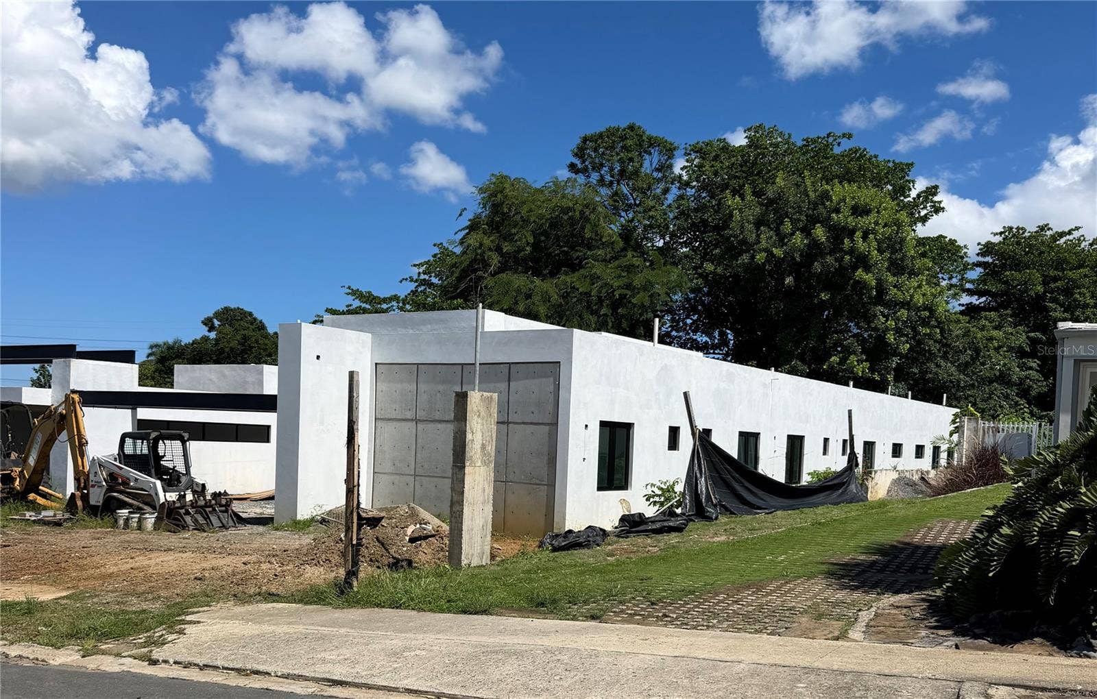 137 CALLE VIOLETA, San Juan, PR 00927 Current exterior front view, under construction