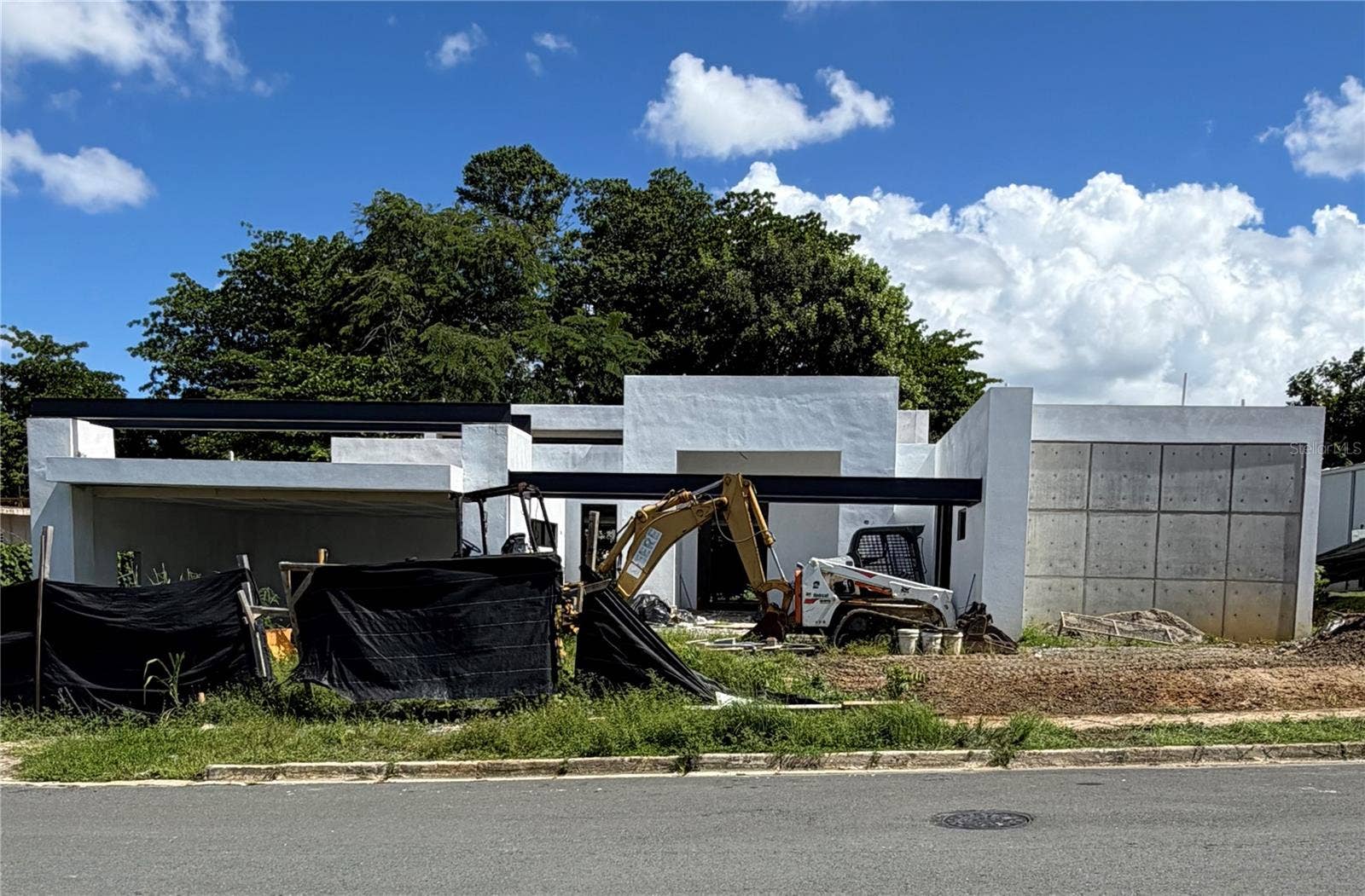 137 CALLE VIOLETA, San Juan, PR 00927 Current exterior front view, under construction