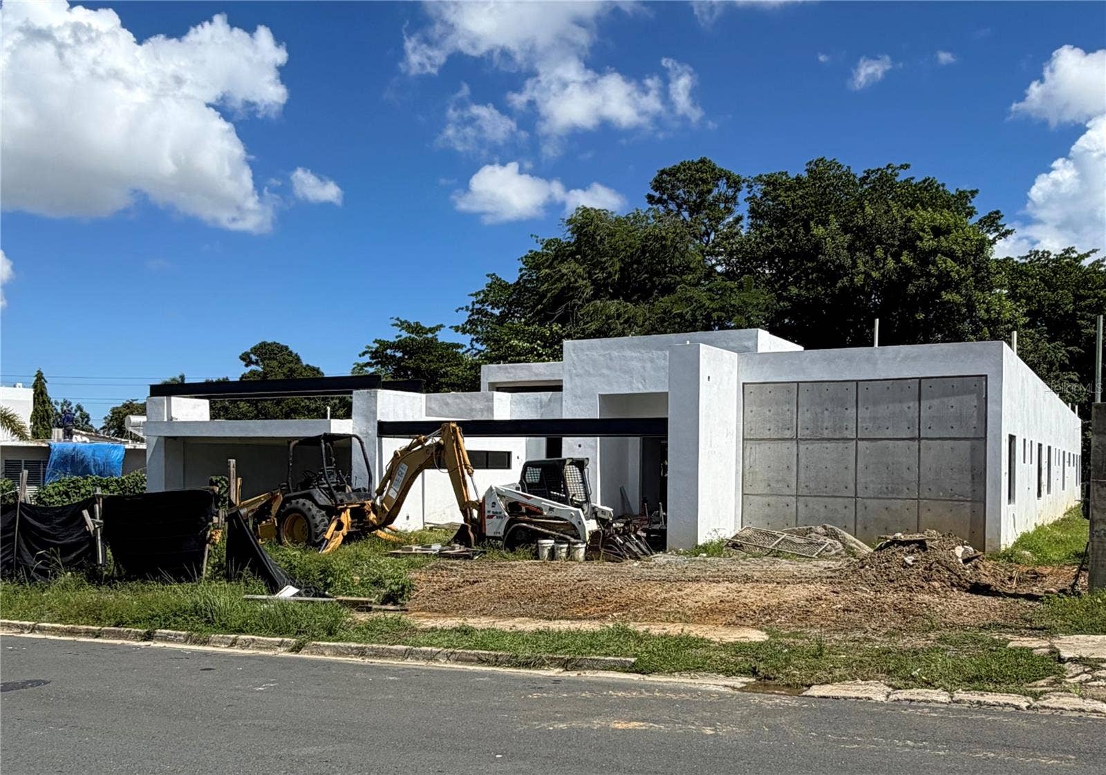 137 CALLE VIOLETA, San Juan, PR 00927 Current exterior front view, under construction