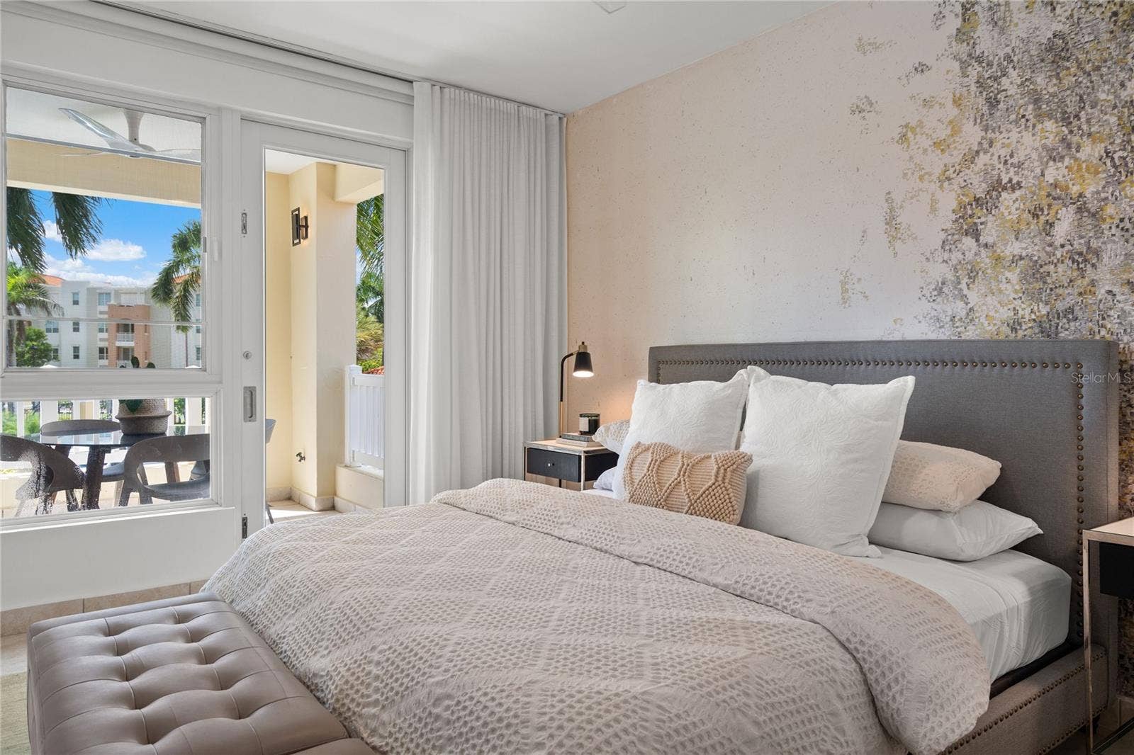 100 OCEAN DRIVE, #125, Humacao, PR 00791 Primary Bedroom with balcony access