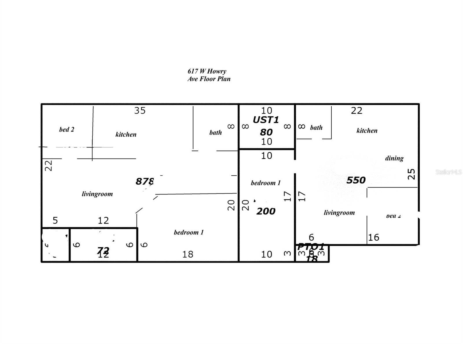 617 W HOWRY AVENUE, Deland, FL 32720 617 W HOWRY AVENUE, Deland, FL 32720
