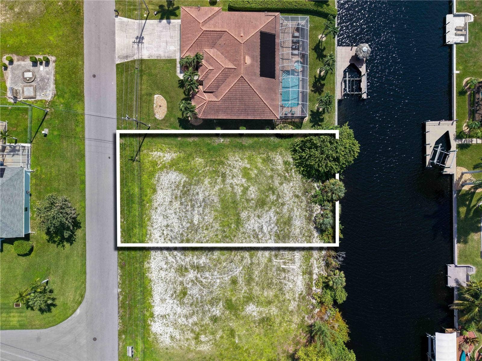 3818 SW 19TH PLACE, Cape Coral, FL 33914 OVER HEAD VIEW