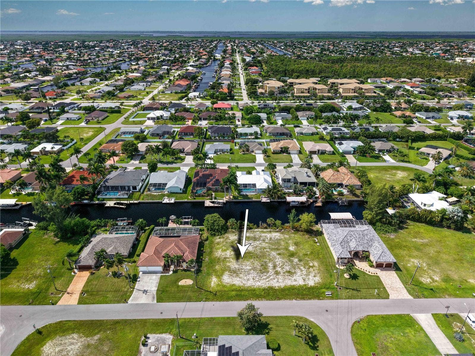 3818 SW 19TH PLACE, Cape Coral, FL 33914 AERIAL VIEW