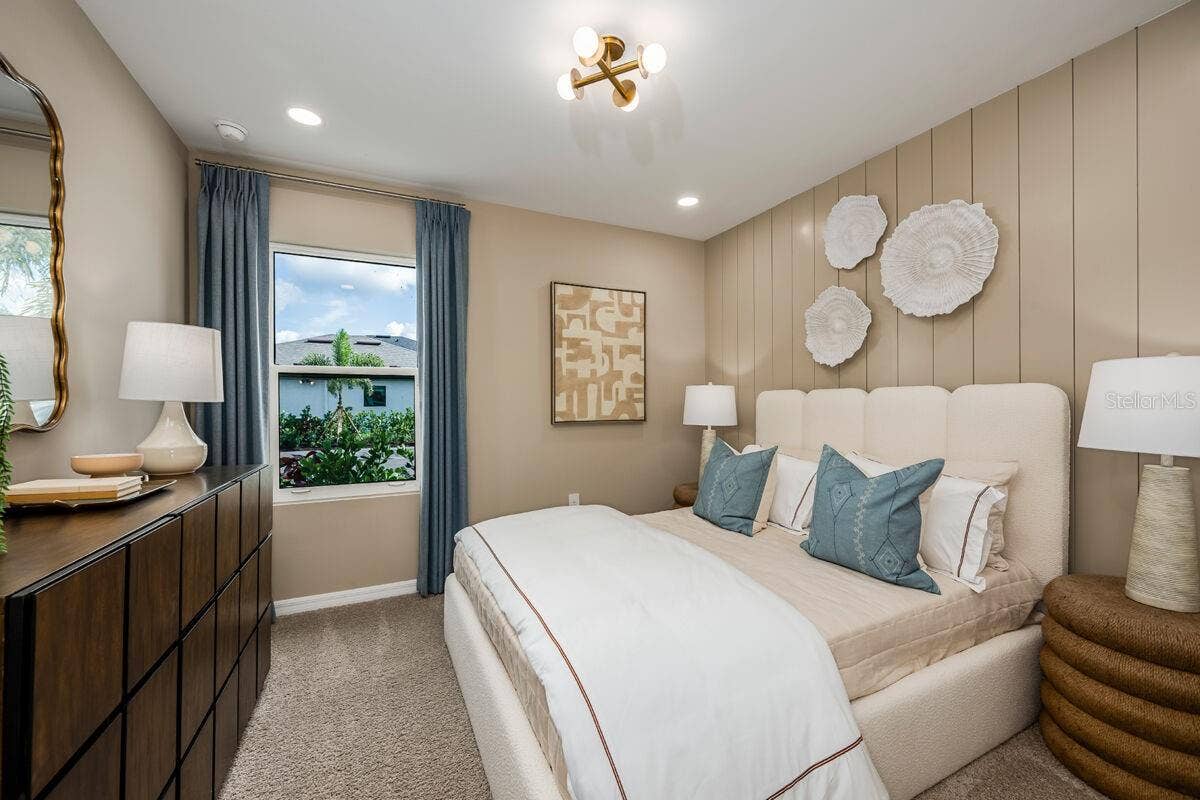 Bedroom 2-Photo description represents the model home of same floor plan.