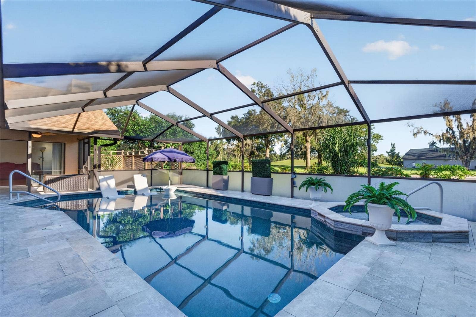 Ahhhhh...relaxing pool time.