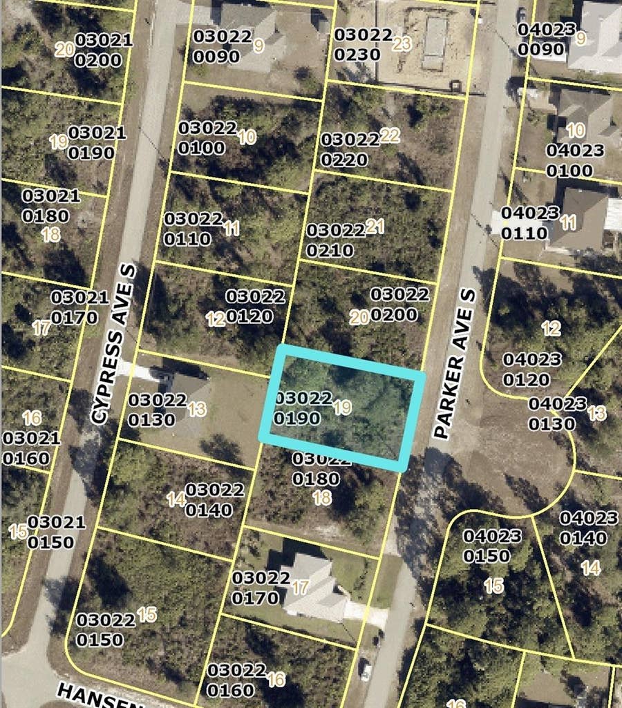 Property photo for 528 PARKER AVENUE S, Lehigh Acres, FL