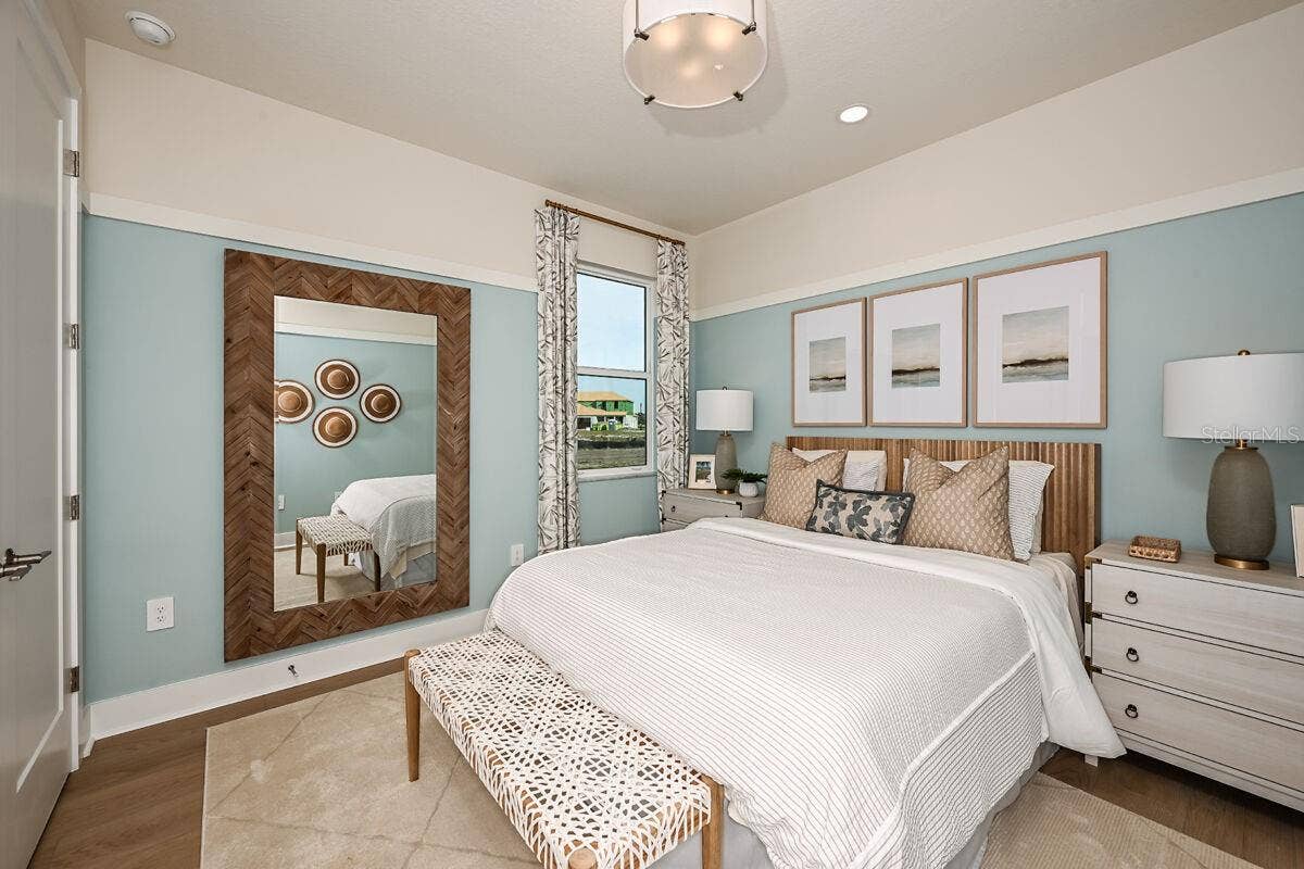 24496 SW KINGSWAY CIRCLE, Lake Suzy, FL 34269 Bedroom 2-Pictures are of Model Home for representational purposes only.