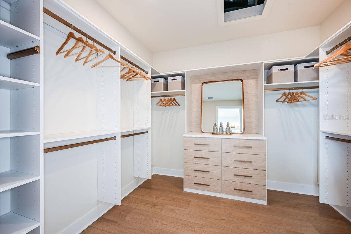 24496 SW KINGSWAY CIRCLE, Lake Suzy, FL 34269 Closet-Pictures are of Model Home for representational purposes only.