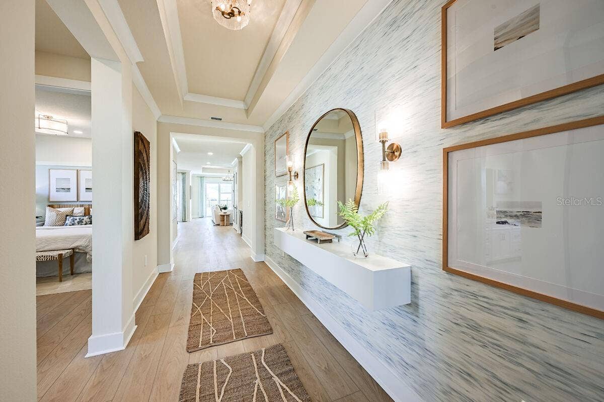24496 SW KINGSWAY CIRCLE, Lake Suzy, FL 34269 Foyer-Pictures are of Model Home for representational purposes only.