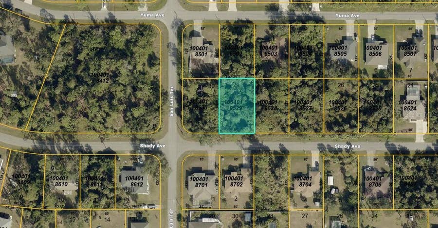 Property photo for SHADY AVENUE, North Port, FL