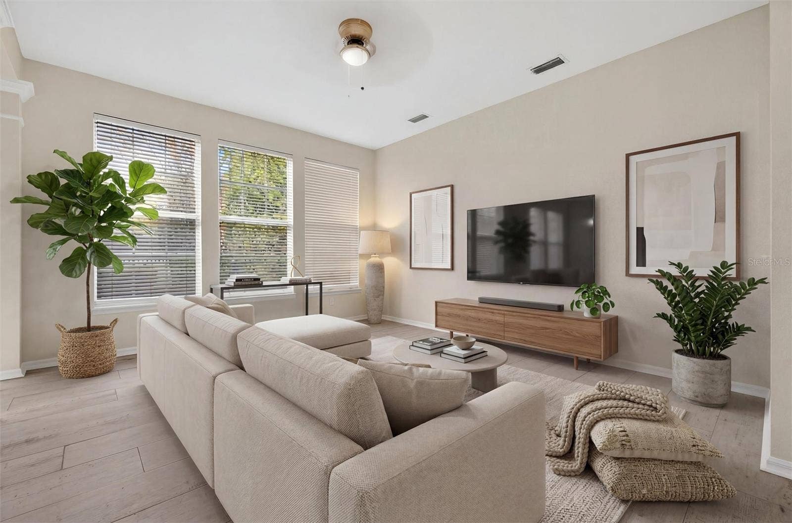 Living Room - Staged