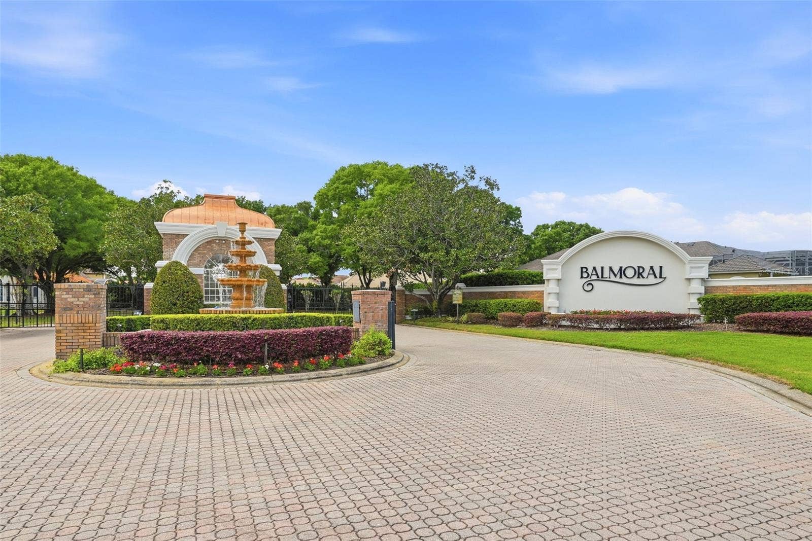9119 BALMORAL MEWS SQ, Windermere, FL 34786 Gated Balmoral Entrance