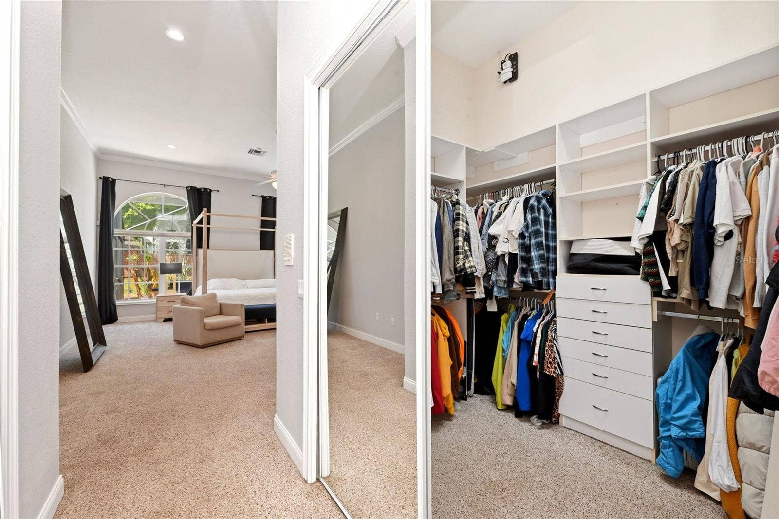 9119 BALMORAL MEWS SQ, Windermere, FL 34786 Primary bedroom closet